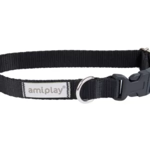 Køb Amiplay Samba Hundehalsbånd - Flere Størrelser - Sort online billigt tilbud rabat legetøj