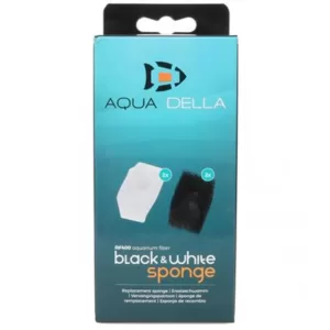 Køb Aqua Della Filtersvamp - Til AF-400 - 2 x Sort & Hvid online billigt tilbud rabat legetøj