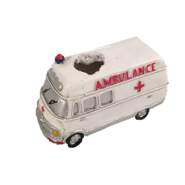 Køb AquaTime Akvarie Dekoration Ambulance - 13x6x7cm online billigt tilbud rabat legetøj