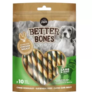 Køb Better Bones Twisters - Med Lam & Kylling - 114g online billigt tilbud rabat legetøj