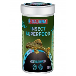 Køb Dajana Insect Superfood Grøntsags Wafers Fiskefoder - 100ml online billigt tilbud rabat legetøj