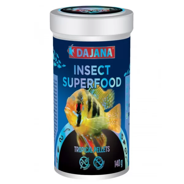 Køb Dajana Insect Superfood Tropical Pille Fiskefoder - 250ml online billigt tilbud rabat legetøj