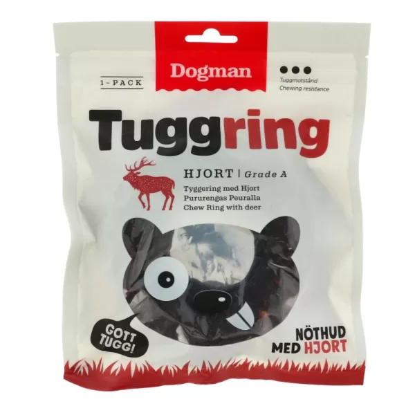 Køb Dogman Hunde Tyggering - Med Hjortekød - Ø12