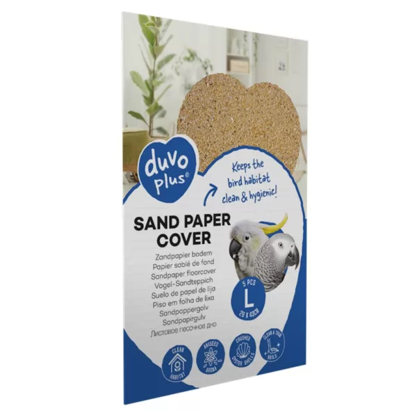 Køb Duvo+ Fugle Sandpapir - 5stk - 28x43cm - Large online billigt tilbud rabat legetøj
