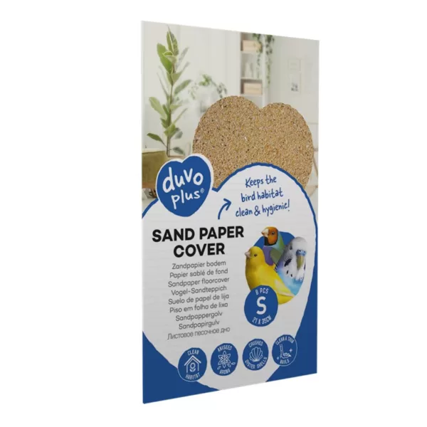 Køb Duvo+ Fugle Sandpapir - 8stk - 21x35cm - Small online billigt tilbud rabat legetøj