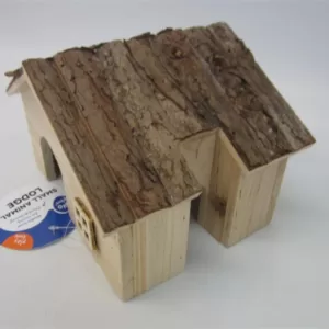 Køb Duvo+ Wood Hamster Villa - 22x18x15cm online billigt tilbud rabat legetøj