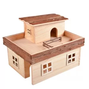 Køb Duvo+ Wood Mansion Hus - 31x25x24cm online billigt tilbud rabat legetøj
