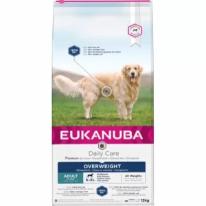 Køb Eukanuba Daily Care Hundefoder - Overweight & Sterilized - Med Kylling - 12kg online billigt tilbud rabat legetøj