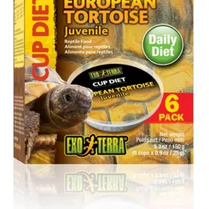 Køb Exo Terra Landskildpaddefoder - 6x25g - Til Junior Europæiske Skildpadder online billigt tilbud rabat legetøj