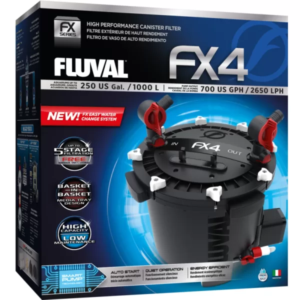 Køb Fluval FX4 Akvarie Spandpumpe - 2650L/H - 30w - Op Til 1000L online billigt tilbud rabat legetøj