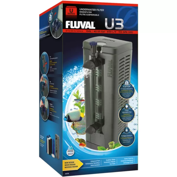 Køb Fluval U3 Indvendigt Akvariefilter - 90-150L online billigt tilbud rabat legetøj