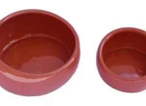Køb Gnaver Keramikskål Ergonomisk - Terracotta - 120ml - Ø5cm online billigt tilbud rabat legetøj