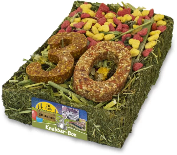 Køb JR Farm 30 Års Jubilæum Snack Boks - 200g - Limited Edition online billigt tilbud rabat legetøj
