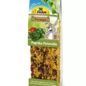 Køb JR Farm Farmys Gnaver Stænger - Med Paprika & Persille - 160g online billigt tilbud rabat legetøj