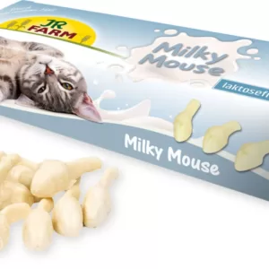 Køb JR Farm Kattesnack Milky Mus - 50g online billigt tilbud rabat legetøj