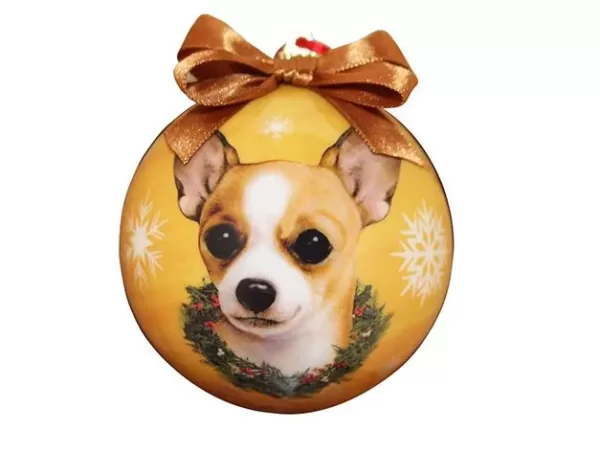 Køb Julekugle Chihuahua online billigt tilbud rabat legetøj