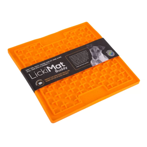 Køb KW LickiMat Original - 28cm - Large - Orange online billigt tilbud rabat legetøj