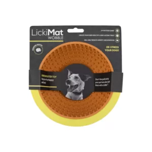 Køb KW LickiMat Wobble Orange - Ø18x8cm online billigt tilbud rabat legetøj