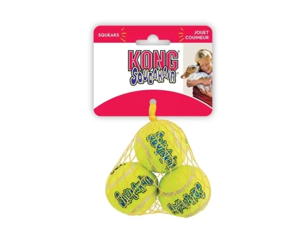 Køb Kong Hundelegetøjs Tennisbolde - 3-pak - X-Small - Ø4cm online billigt tilbud rabat legetøj