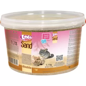 Køb LoloPets Chinchilla Sand - 3L - Naturligt online billigt tilbud rabat legetøj