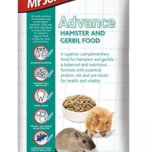 Køb Mr. Johnson´s Advance Hamster og Ørkenrotte Foder - 750g online billigt tilbud rabat legetøj