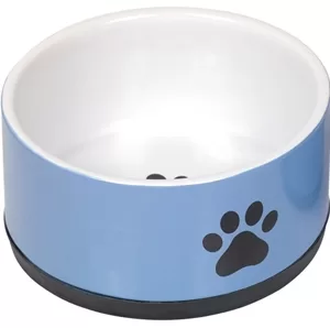 Køb Nobby Hundeskål i Keramik - Med Pote Motiv - Flere Størrelser - Blå online billigt tilbud rabat legetøj