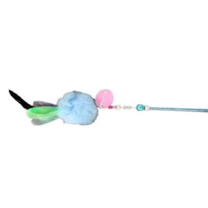Køb Ozami Sioux Kattelegetøjs Drillepind - Lyseblå - 55cm online billigt tilbud rabat legetøj