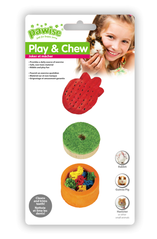 Køb Pawise Wood n Loofah 1 online billigt tilbud rabat legetøj