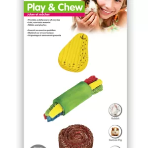 Køb Pawise Wood n Loofah 3 online billigt tilbud rabat legetøj