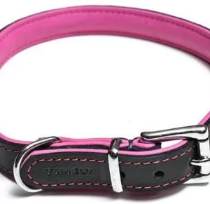 Køb Timely New York Læderhalsbånd - Sort & Pink online billigt tilbud rabat legetøj