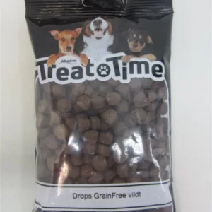 Køb Treattime Hundegodbidder Kornfrie Drops - Med Vildt - 200g - - - - online billigt tilbud rabat legetøj