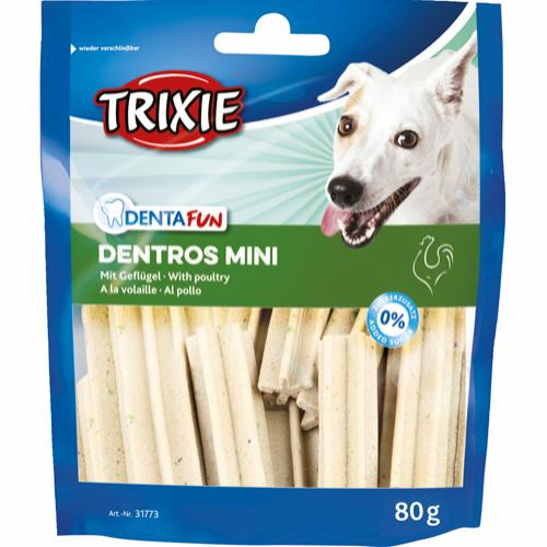 Køb Trixie Dentros Mini Hunde Tygge Stænger - 80g online billigt tilbud rabat legetøj