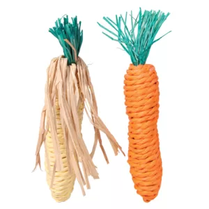 Køb Trixie Gnaverlegetøj Sisalgrøntsager -  2stk. - 100% Naturmateriale - - - - - online billigt tilbud rabat legetøj