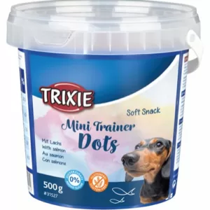 Køb Trixie Hundegodbidder Mini - Med Laks - 500g - Sukkerfrie & Glutenfrie online billigt tilbud rabat legetøj