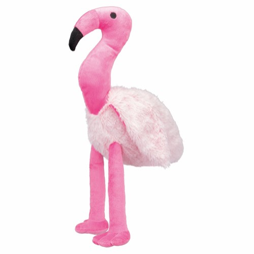 Køb Trixie Hundelegetøjs Flamingo Plys Bamse - 35cm - Med Pivelyd online billigt tilbud rabat legetøj