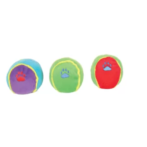 Køb Trixie Hundelegetøjs Tennisbold i Plys - Ø6cm - Med Pivelyd online billigt tilbud rabat legetøj