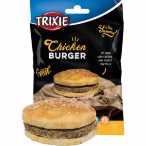 Køb Trixie Hundesnack Kyllinge Burger - 140g - Sukker- & Glutenfrie online billigt tilbud rabat legetøj