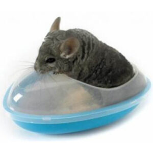 SaVic Chinchilla Bad i Plastik - 35x23x15cm