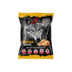 Køb Alpha Spirit Snack m. kylling 50 g online billigt tilbud rabat dyr