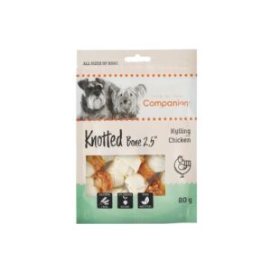 Køb Companion Knotted tyggeben m. kylling 6 cm online billigt tilbud rabat dyr