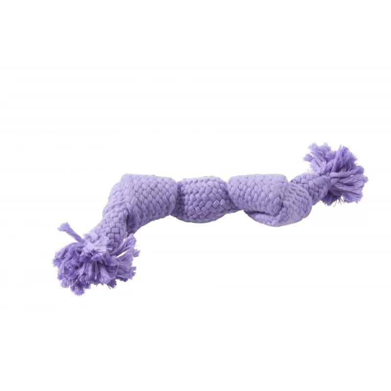 BUSTER Colour Squeak Rope - Small - Lilla
