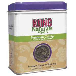 KONG Premium catnip i metalbøtte 28G