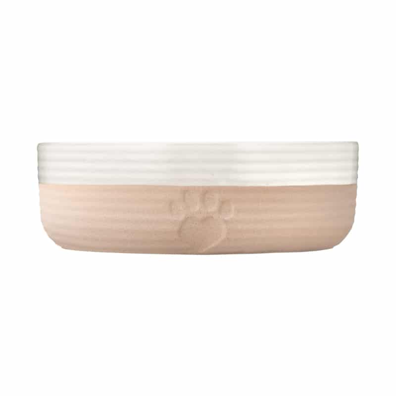MASON CASH Heart Paw Pet Bowl - Medium