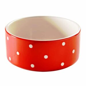 MASON CASH "Polka Dot" Hundeskål - Sort