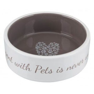 Pet's Home keramik skål taupe grey 1400ml