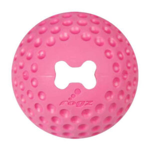 Rogz Gumz aktivitetsbold Puppy Pink