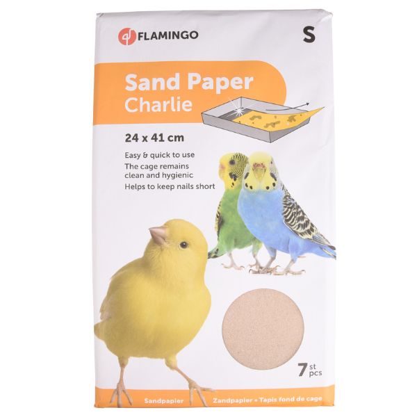 Sandpapir til fuglebure ca. 41x24cm