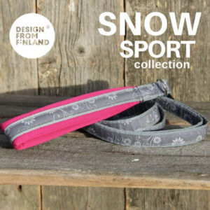 SNOW SPORT Justerbar line 110-185cm raspberry
