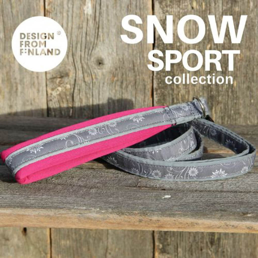 SNOW SPORT Justerbar line 110-185cm raspberry