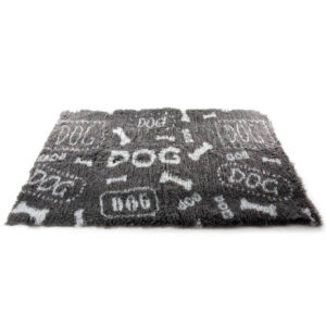 Vet bed Tæppe 75x100cm DOG Grå